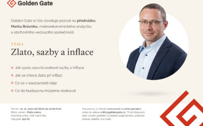 Zlato, sazby a inflace – přednáška